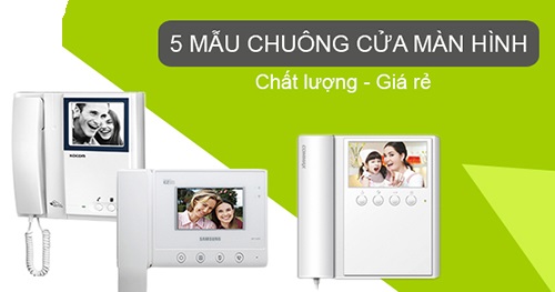 Câu hỏi thường gặp khi lắp đặt chuông cửa màn hình