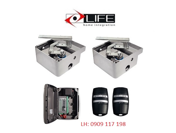 Cỗng Tự Động Âm Sàn LIFE - ERGO UNI 24V  Xuất Sứ YTALI