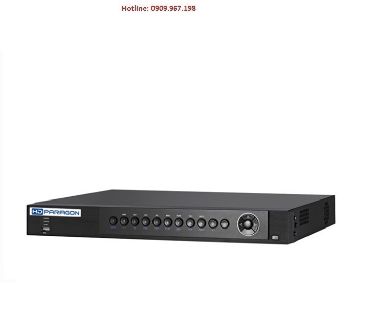 Đầu ghi hình Hybrid TVI-IP 4 kênh HDPARAGON HDS-H7604IP-TVI