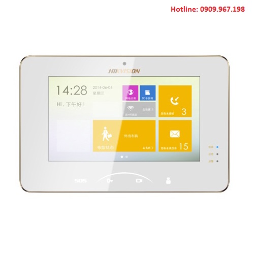Màn hình cảm ứng chuông cửa Hikvision HIK-VDM4000T