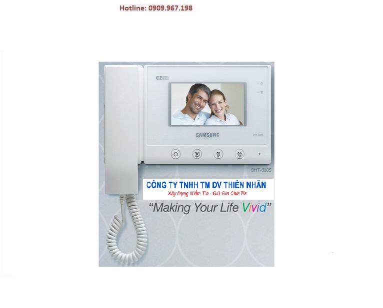 Màn hình chuông cửa SAMSUNG SHT-3305WM/EN