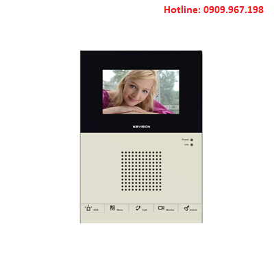 Màn hình màu chuông cửa KBVISION KB-VDP01H