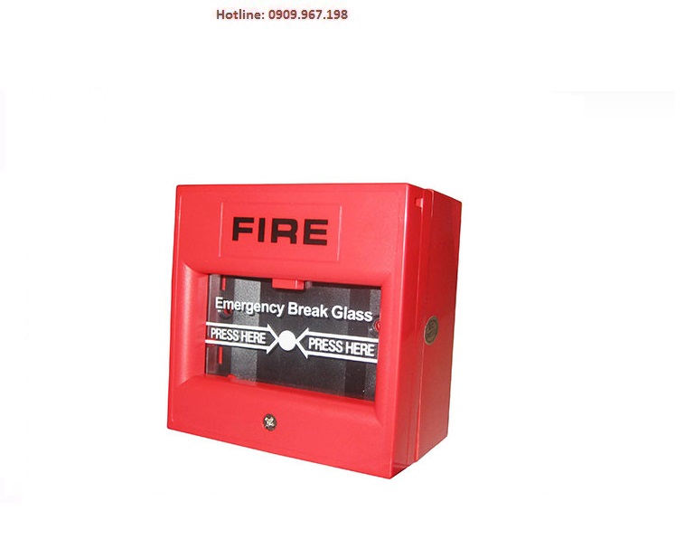 Nút ấn khẩn bể kính vuông