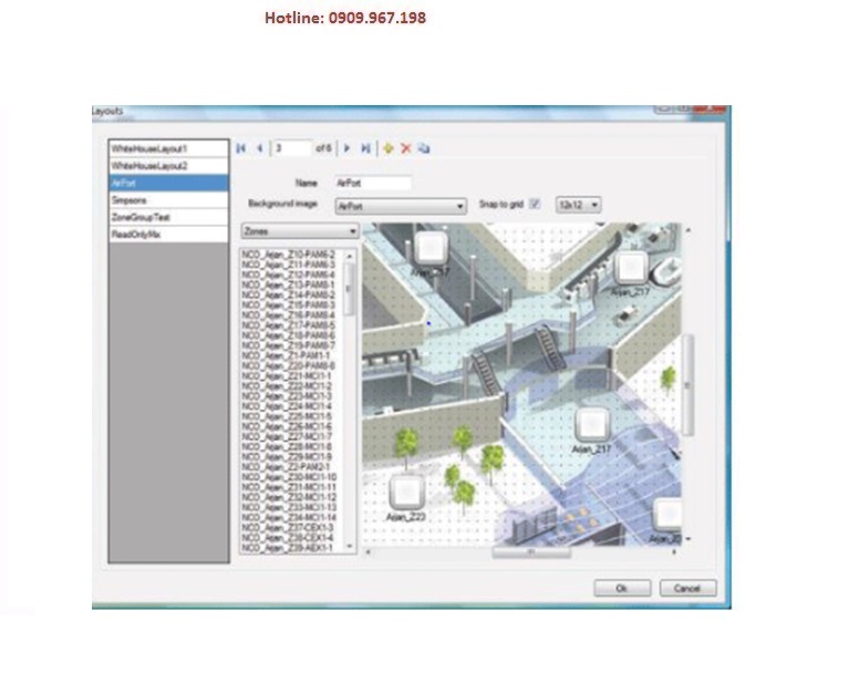 Phần mềm gọi từ máy tính Bosch PRS-SWCS
