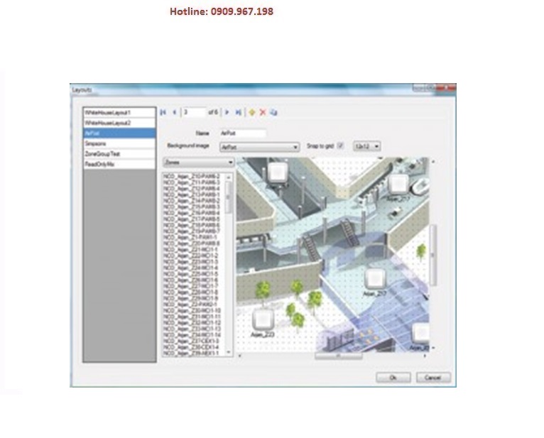 Giao diện điện thoại máy tính khách, bản điện tử Bosch PRS-TIC-E
