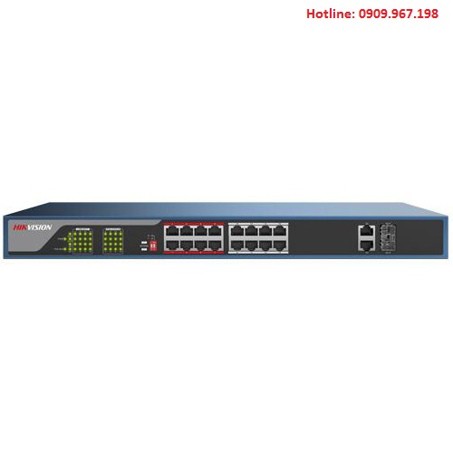 Switch POE Hikvision 16 cổng DS-3E0318P-E/M