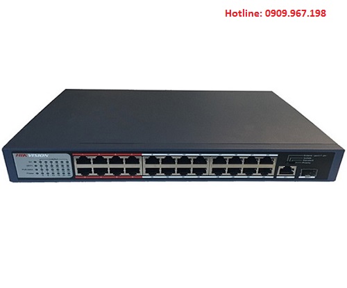 Switch POE Hikvision 24 Cổng DS-3E0326P-E/M