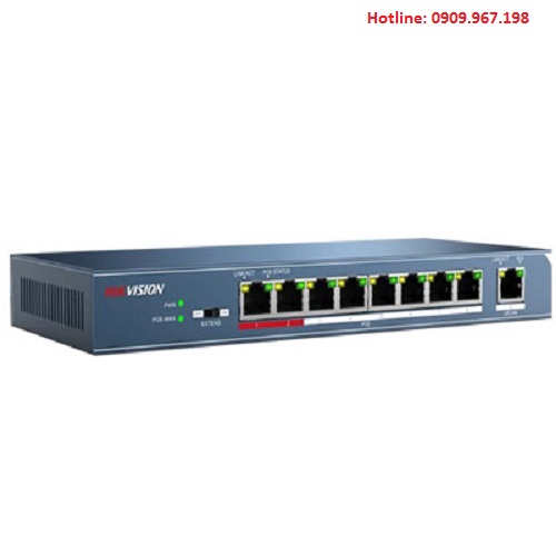 Switch POE Hikvision 8 cổng DS-3E0109P-E/M