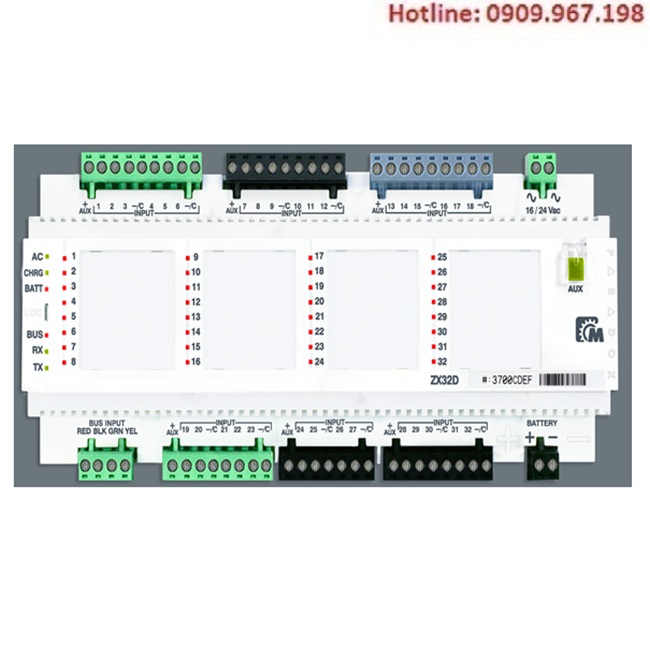 Thẻ mở rộng 32 vùng Paradox ZX-32D